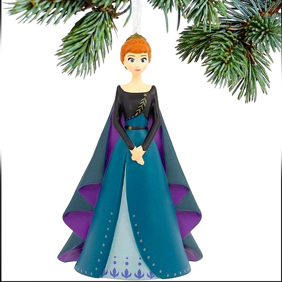Disney Frozen 2 Queen Anna in Coronation Gown Christmas Ornament - Picture 6 of 15